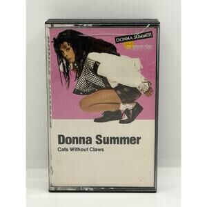Donna Summer Cats Without Claws Cassette Tape 1984 Geffen Preowned